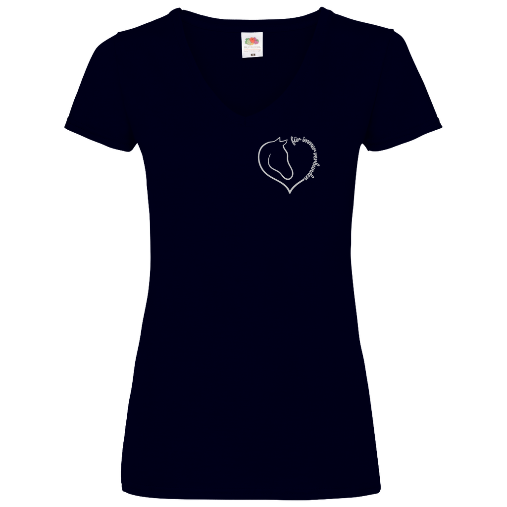 Verbunden - V-Shirt für Damen