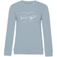Damen Premium Bio Sweatshirt Paw Partner