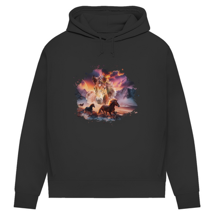 Magie der Pferde - Bio-Hoodie für Damen