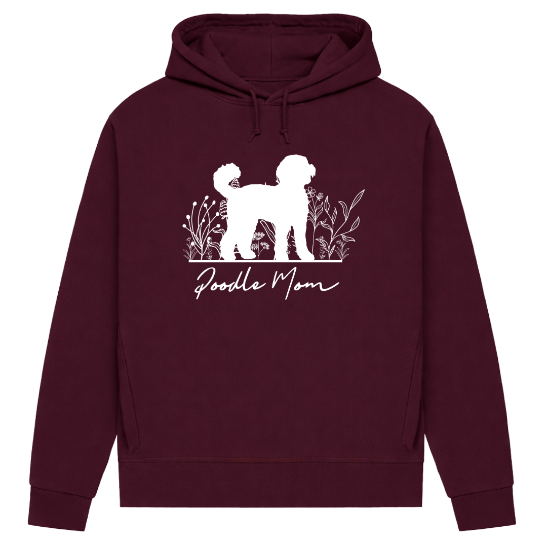 Pudel Mom– Hoodie aus Bio-Baumwolle für Damen