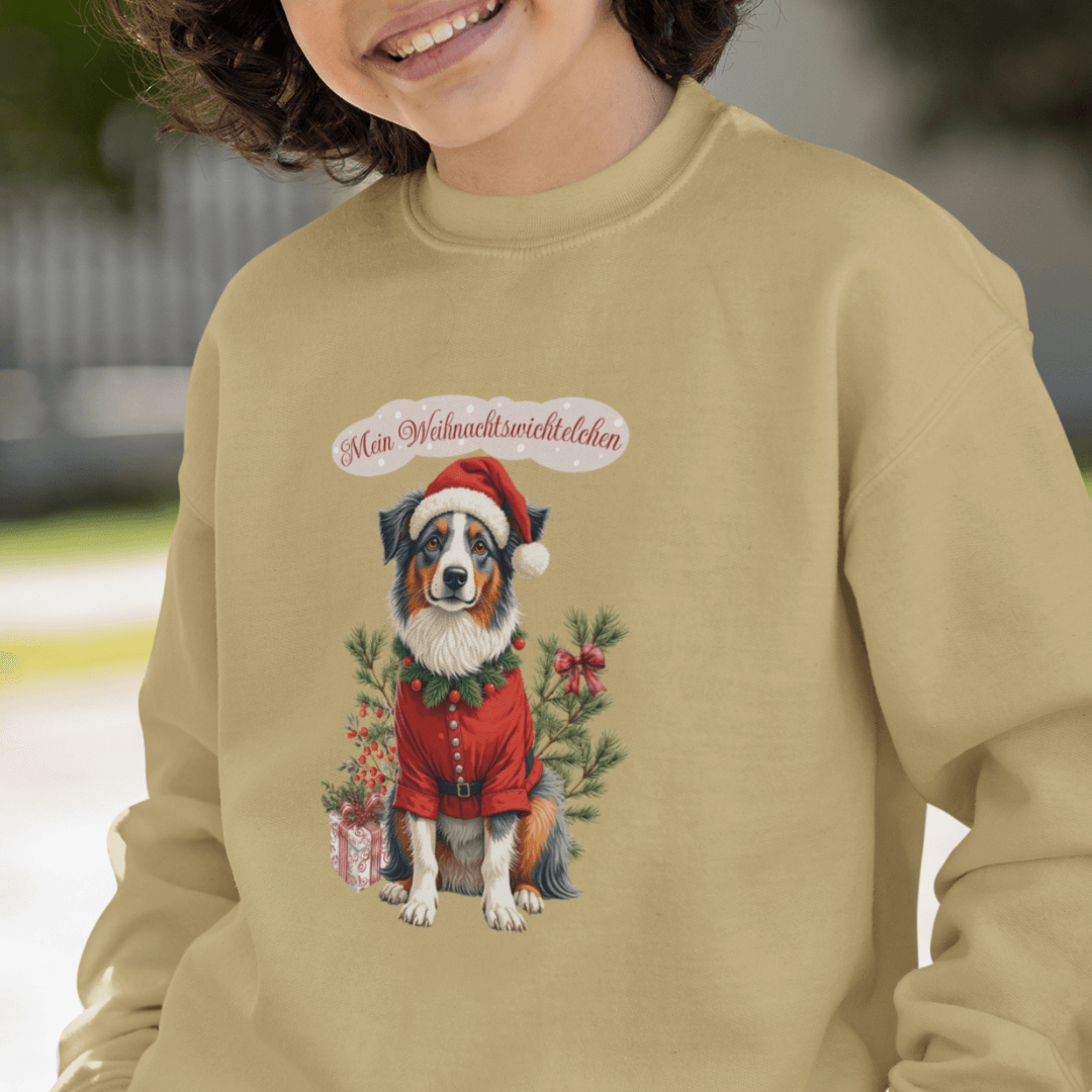 Weihnachtswichteln - Sweatshirt für Kinder