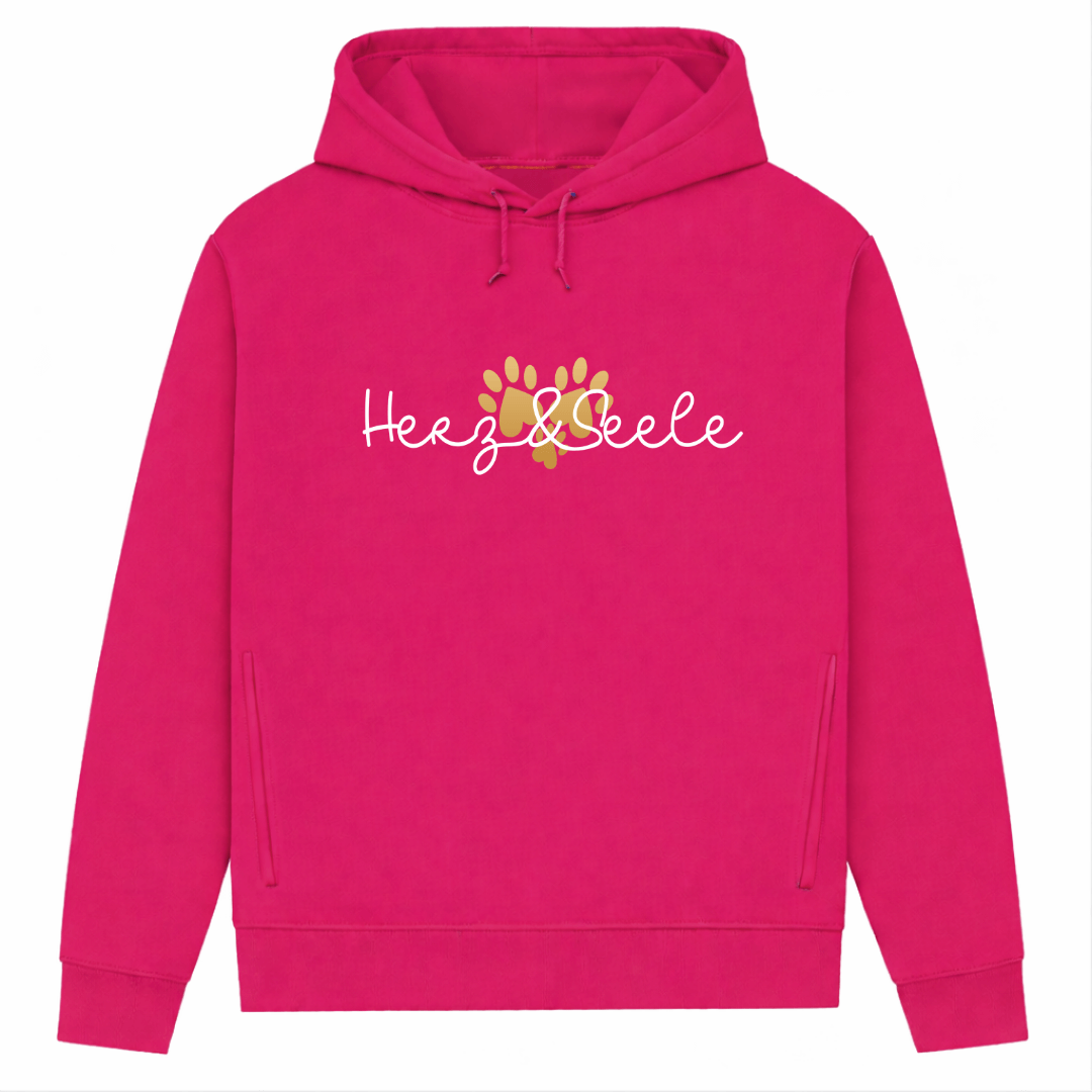 Herz und Seele – Hoodie aus Bio-Baumwolle für Damen