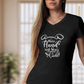 Wau - V-Shirt für Damen