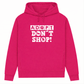 Adopt don't shop– Hoodie aus Bio-Baumwolle für Damen