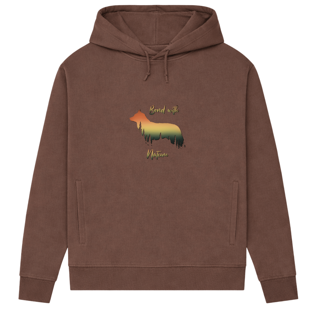 Bond With Nature– Hoodie aus Bio-Baumwolle für Damen