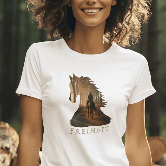 Freiheit - T-Shirt für Damen