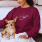 Paw Partner - Bio-Sweatshirt für Damen-Dein Wunschtext