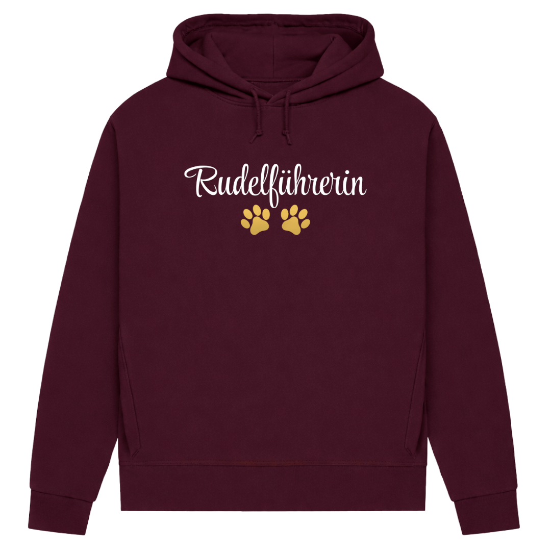 Rudelführerin– Hoodie aus Bio-Baumwolle für Damen