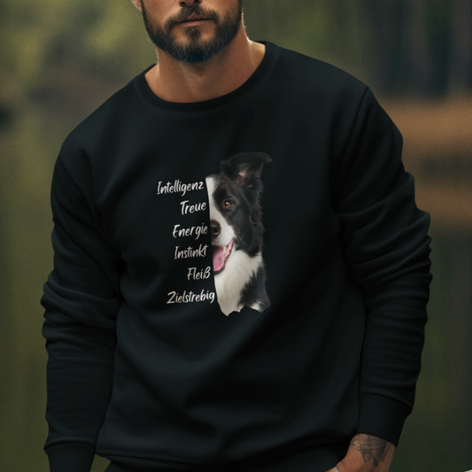 Border Collie - Bio-Sweatshirt für Herren