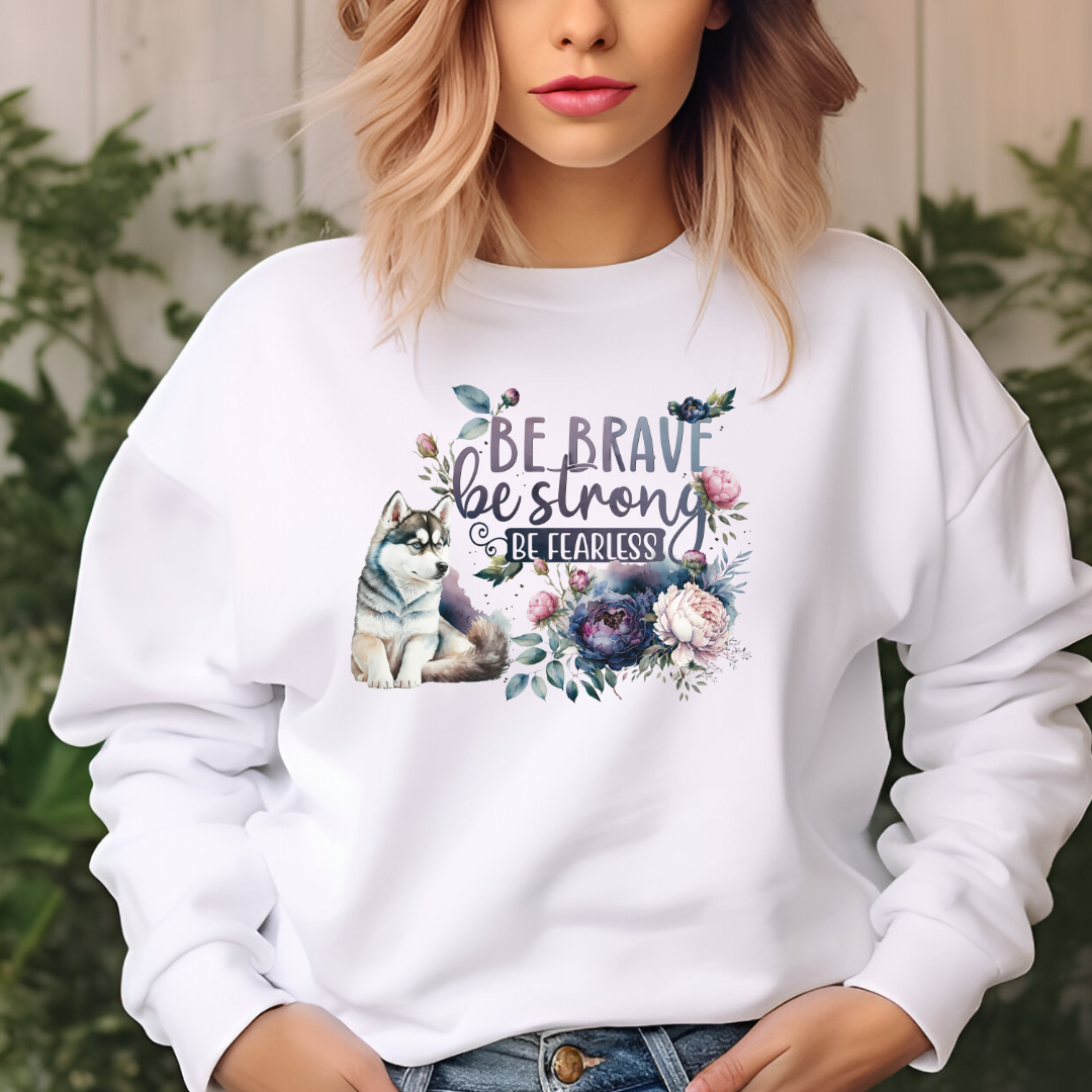 Be Strong - Bio-Sweatshirt für Damen