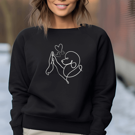 Pudelliebe - Sweatshirt für Damen