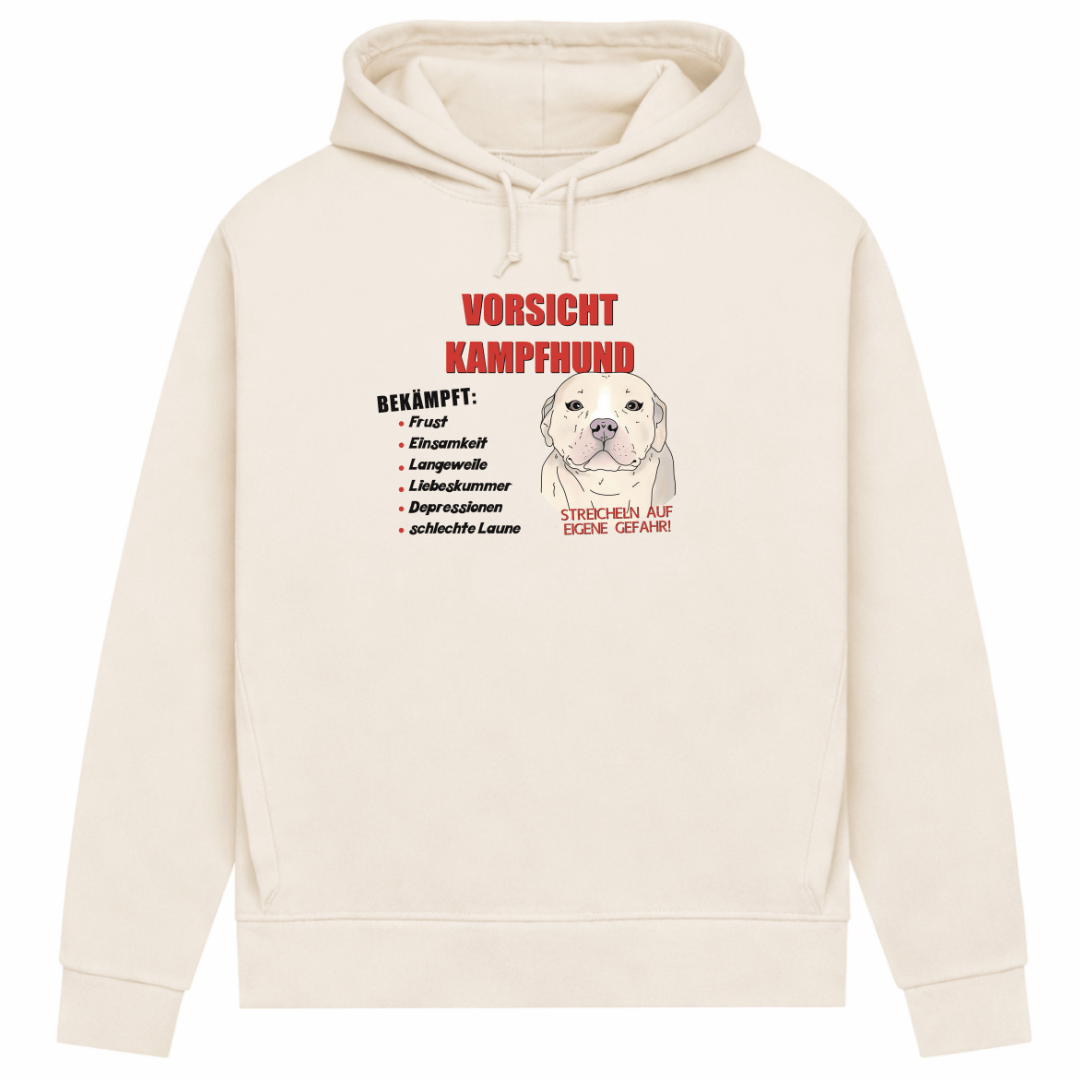 Lieblingshund– Hoodie aus Bio-Baumwolle für Damen