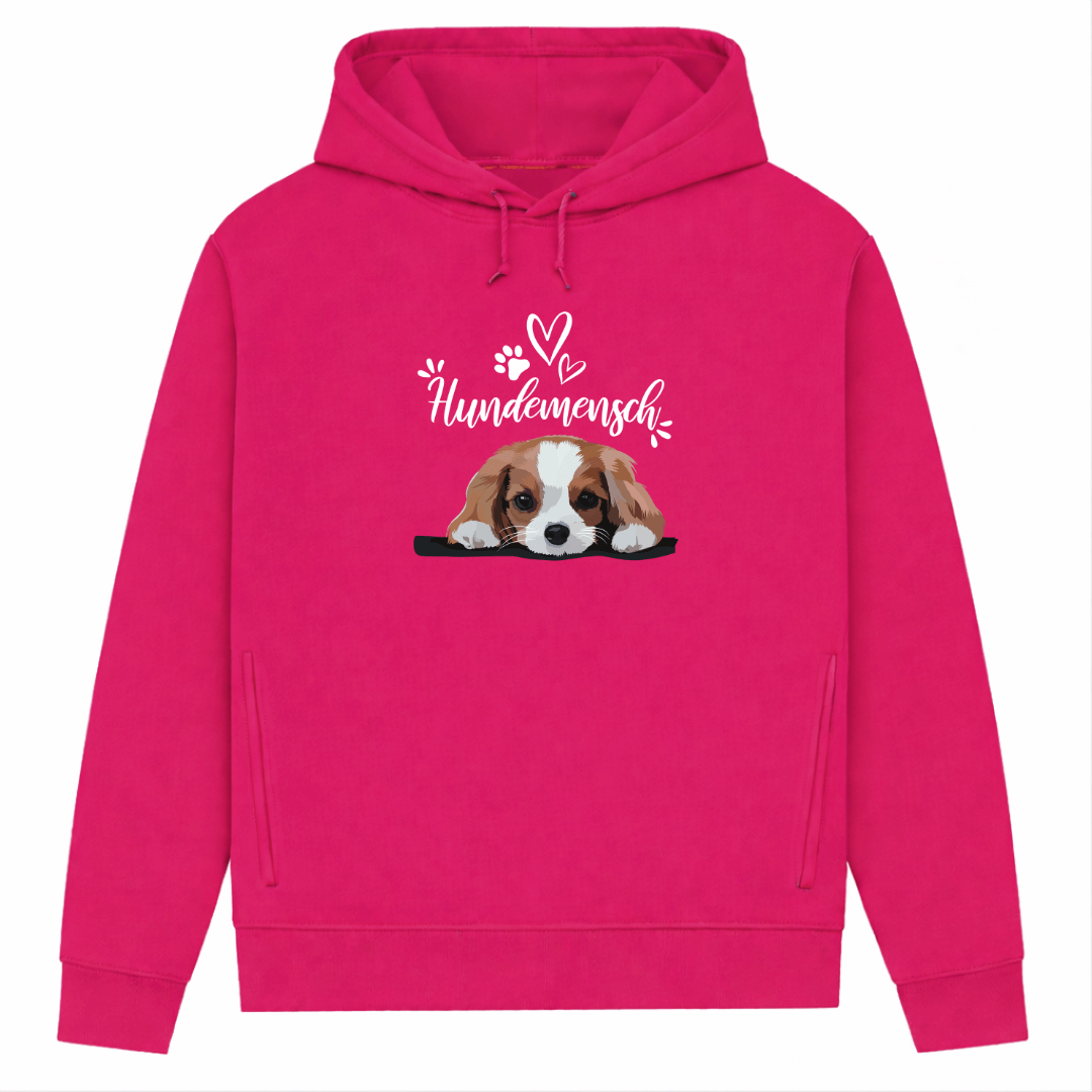 Hundemensch– Hoodie aus Bio-Baumwolle für Damen
