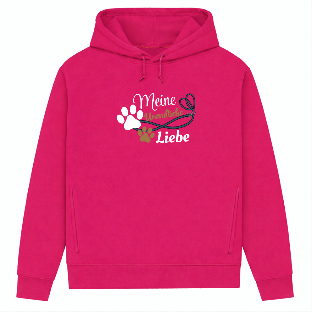 Unendlich – Hoodie aus Bio-Baumwolle für Damen
