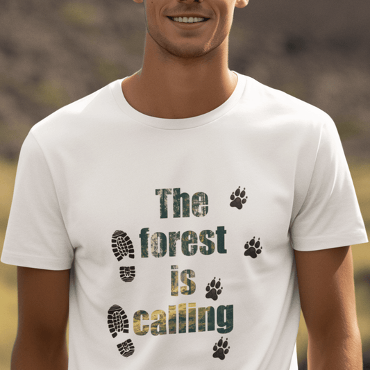 The Forest Is Calling - Shirt für Herren