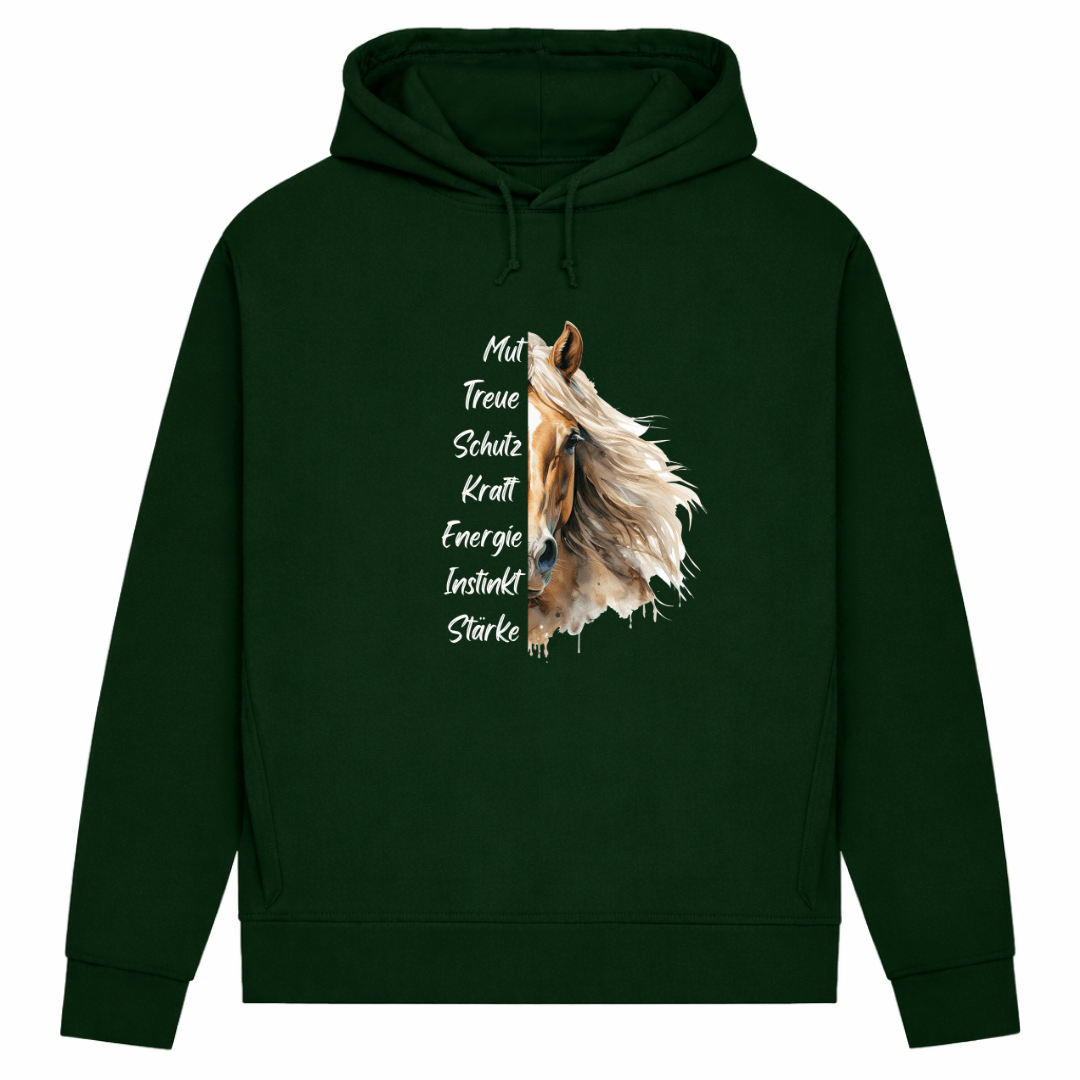 Wilde Seele – Hoodie aus Bio-Baumwolle für Damen