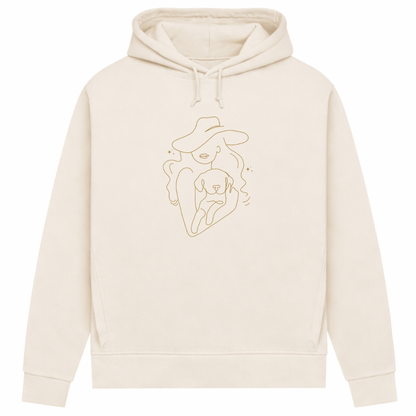 Umarmung – Hoodie aus Bio-Baumwolle für Damen