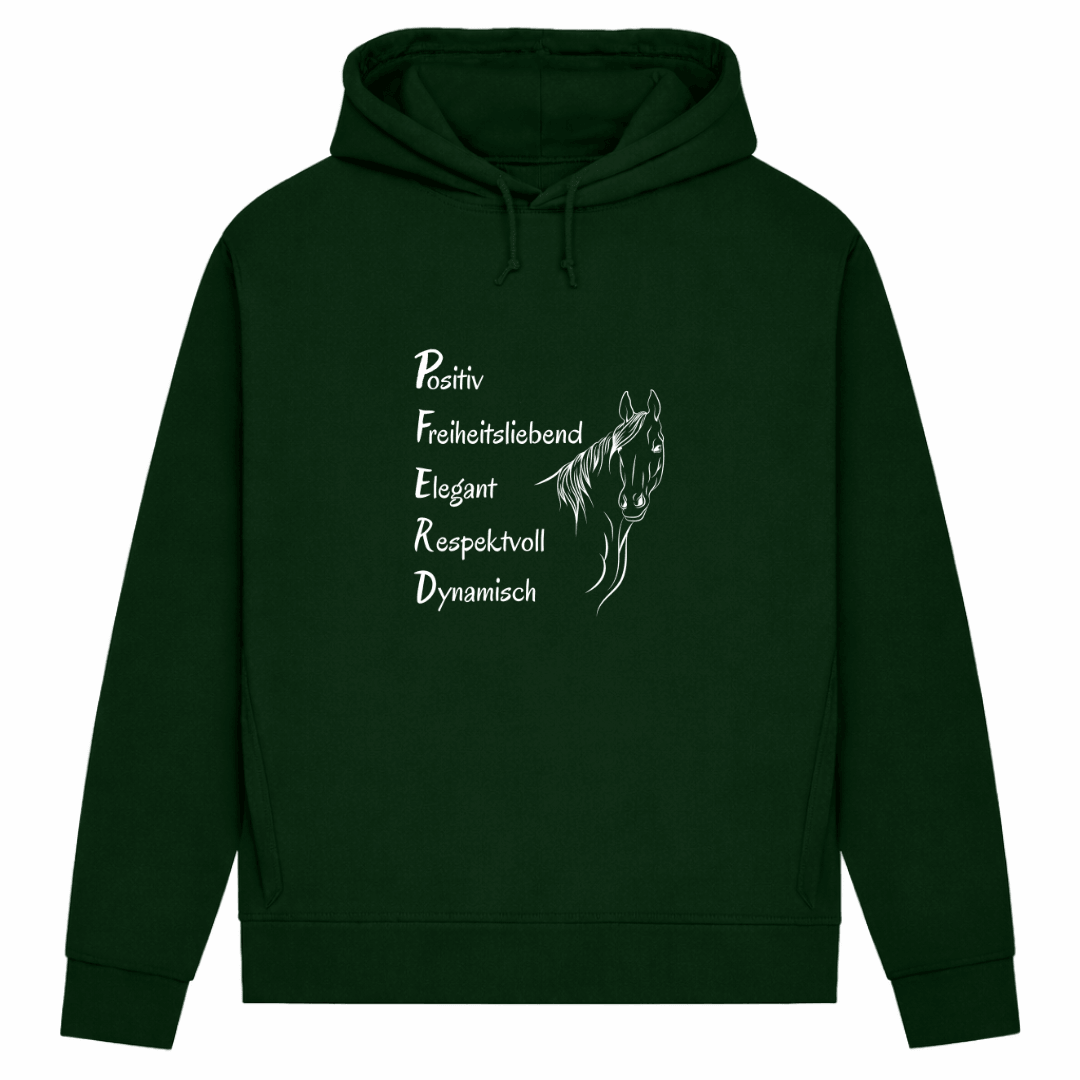 Seelenpferd - Hoodie aus Bio-Baumwolle für Damen