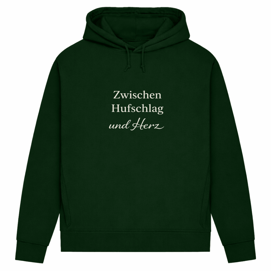 Hufschlag -Hoodie aus Bio-Baumwolle für Damen