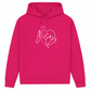 Pudelliebe – Hoodie aus Bio-Baumwolle für Damen