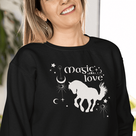 Magic Love - Bio-Sweatshirt für Damen