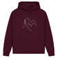 Wahre Liebe – Hoodie aus Bio-Baumwolle für Damen