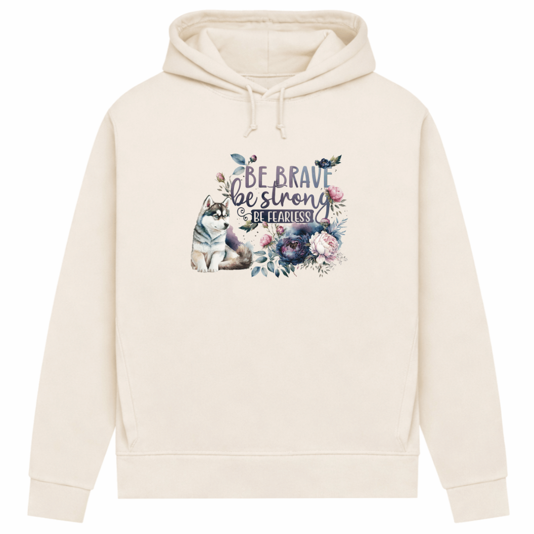 Be Strong – Hoodie aus Bio-Baumwolle für Damen