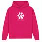Herz und Pfötchen– Hoodie aus Bio-Baumwolle für Damen