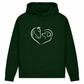 Herzensfreunde - Hoodie aus Bio-Baumwolle für Damen