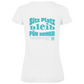 Dog Lover - V-Shirt für Damen
