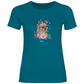 Flower Chihuahua - T-Shirt für Damen-Dein Wunschtext