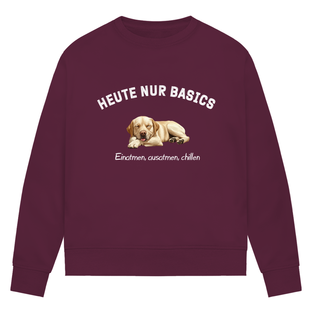 Basic - Bio-Sweatshirt für Damen