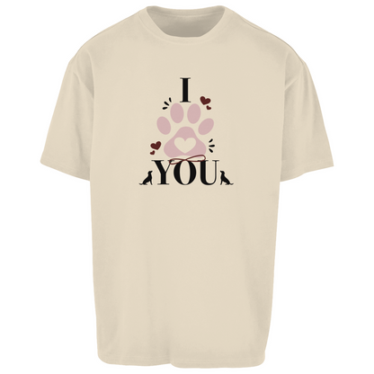 I Love You - Oversize T-Shirt - Unisex