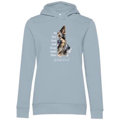 Schäferhund - Bio-Hoodie für Damen