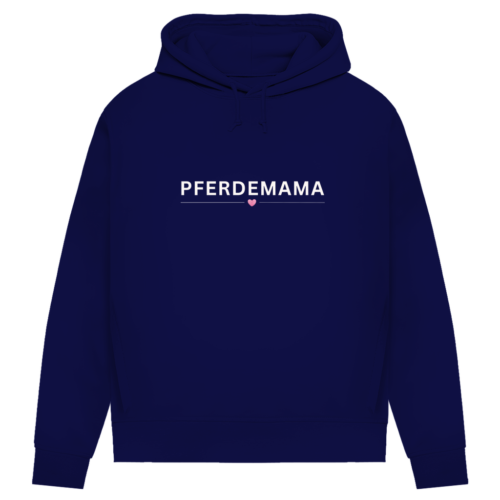 Pferdemama - Bio-Hoodie für Damen