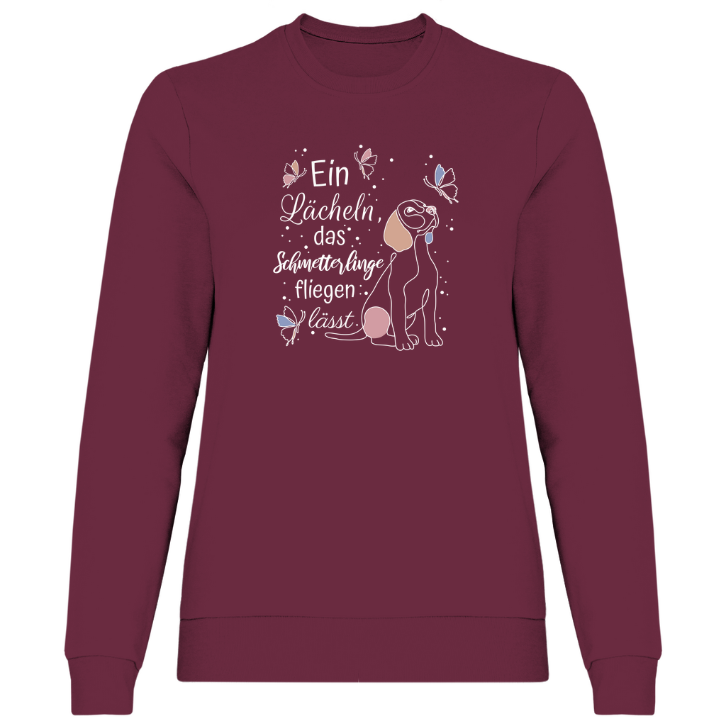 Schmetterlinge - Sweatshirt für Damen