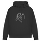 Wahre Liebe Stehohren - Bio-Hoodie für Damen