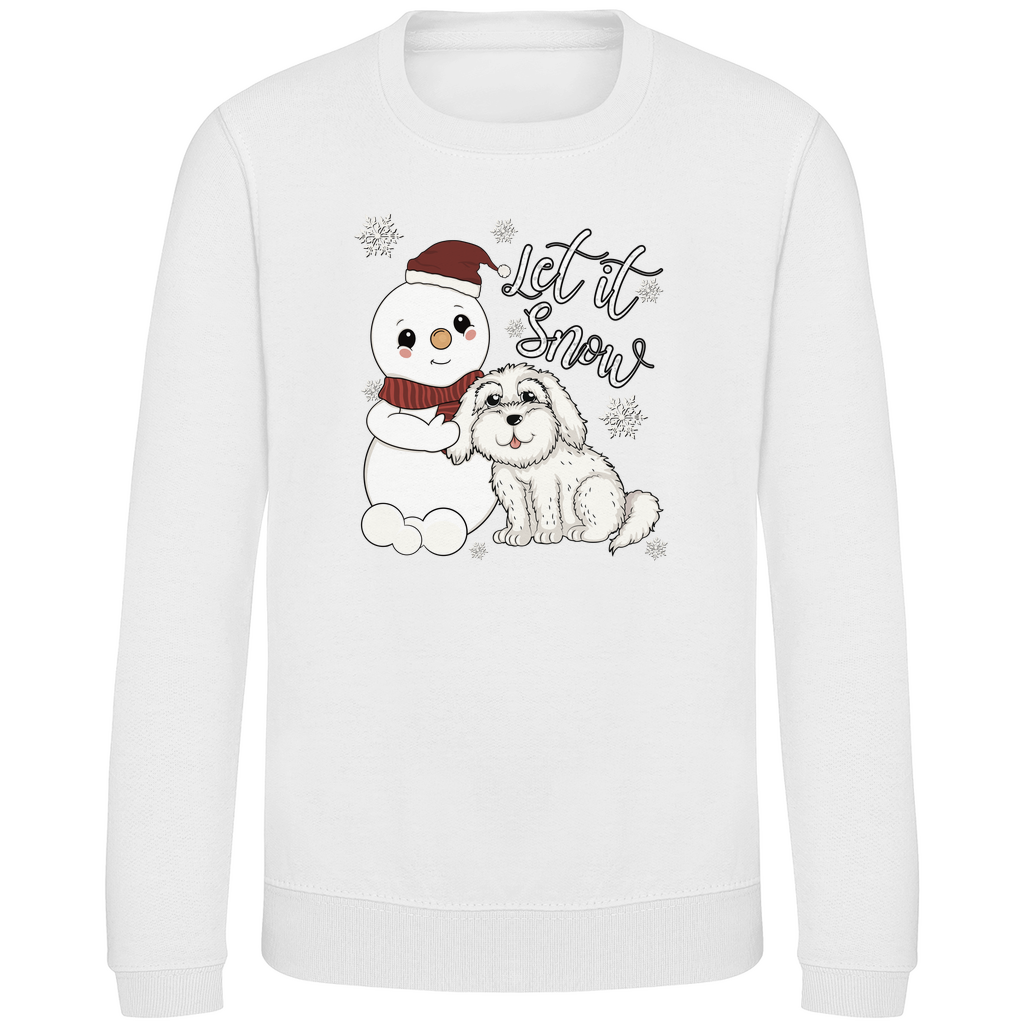 Let it snow - Sweatshirt für Kinder