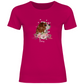 Flower Cavalier King Charles - T-Shirt für Damen-Dein Wunschtext