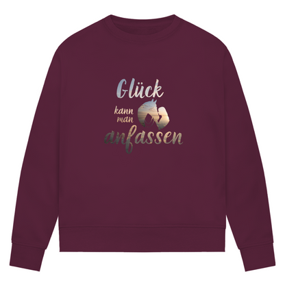 Glück - Bio-Sweatshirt für Damen