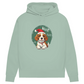 Wuff und Weihnachten - Bio-Hoodie für Damen