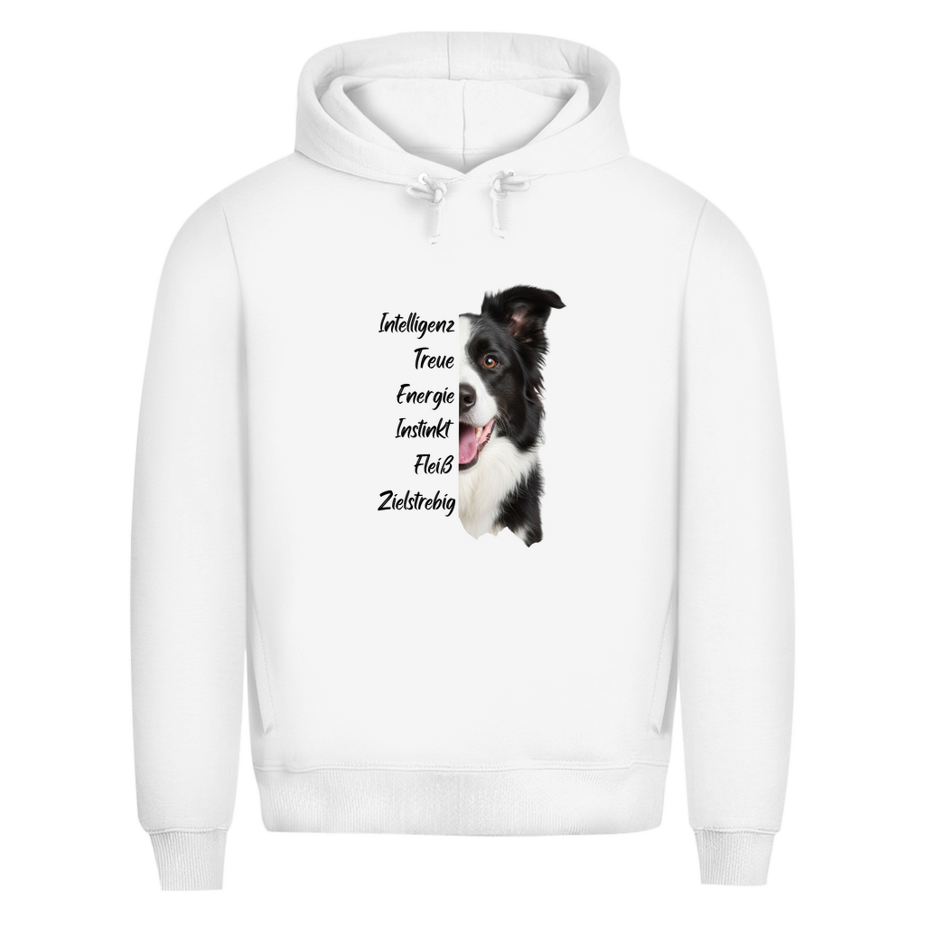 Border Collie - Bio-Hoodie für Herren