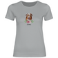 Flower Australian Shepherd - T-Shirt für Damen - Dein Wunschtext