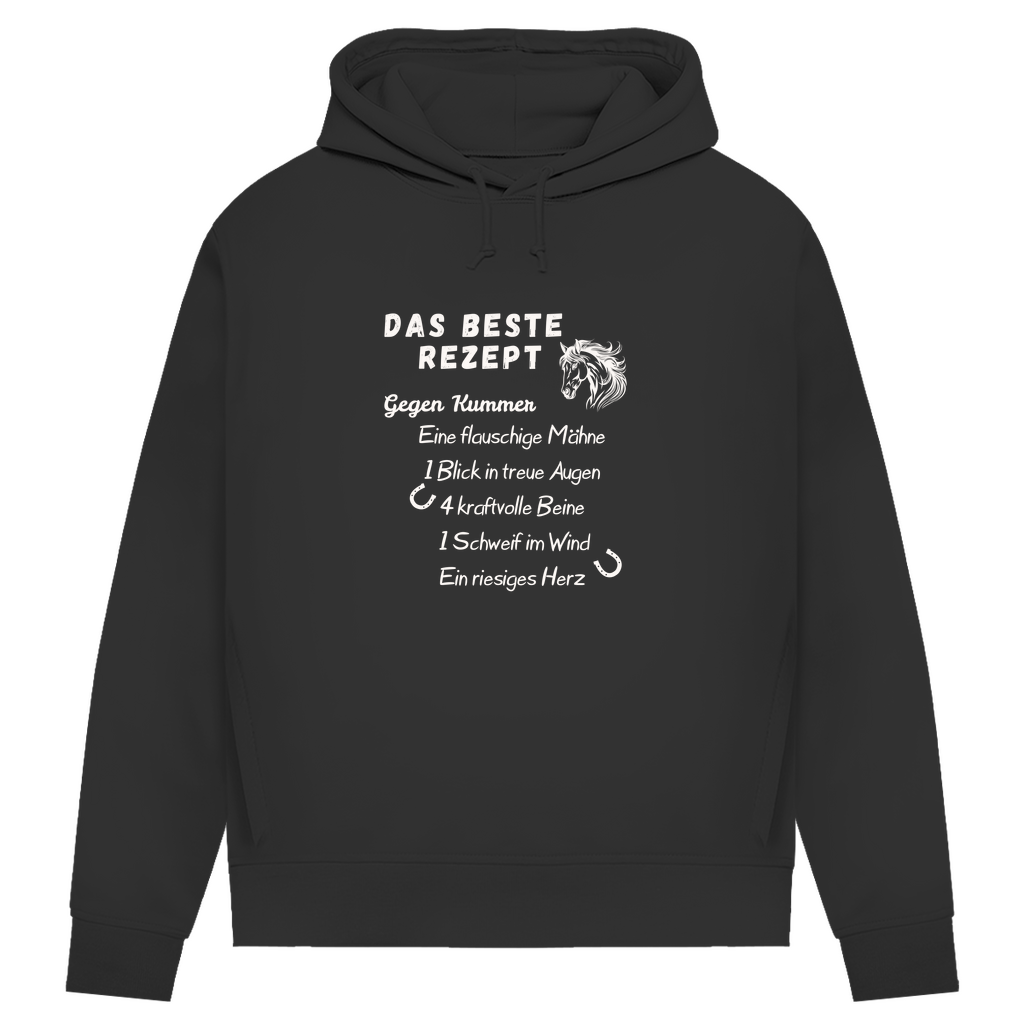 Herzensrezept - Bio-Hoodie für Damen