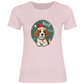 Wuff und Weihnachten - T-Shirt für Damen-Weihnachten