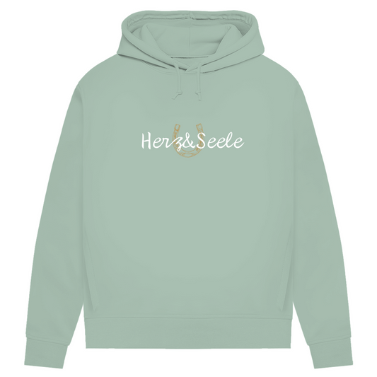 Herz und Seele - Bio-Hoodie für Damen