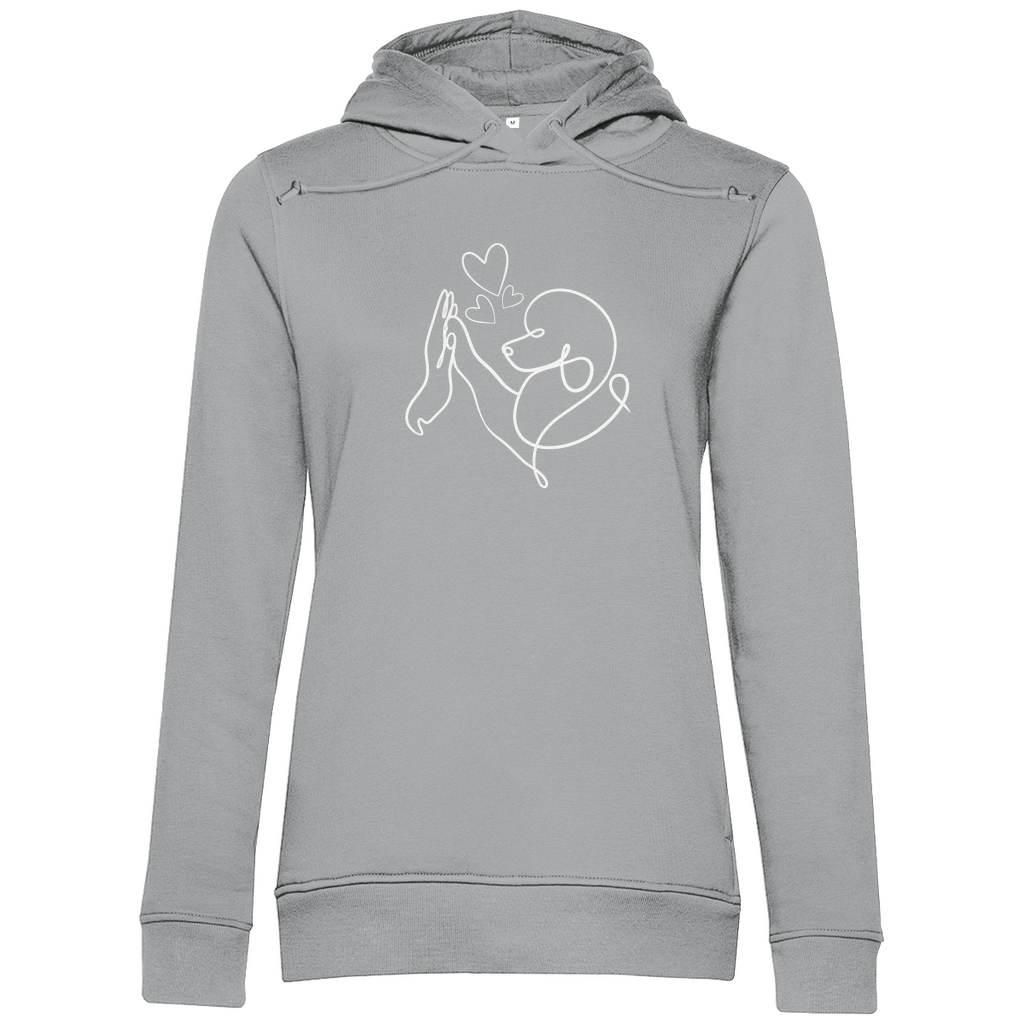 Pudelliebe - Bio-Hoodie für Damen