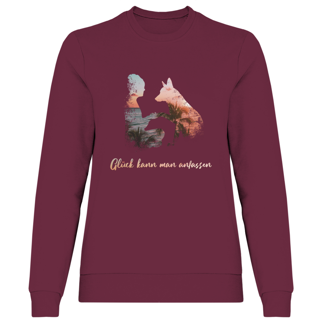 Glück Kann Man Anfassen - Sweatshirt für Damen