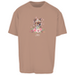 Flower Chihuahua - Oversize T-Shirt Unisex - Dein Wunschtext