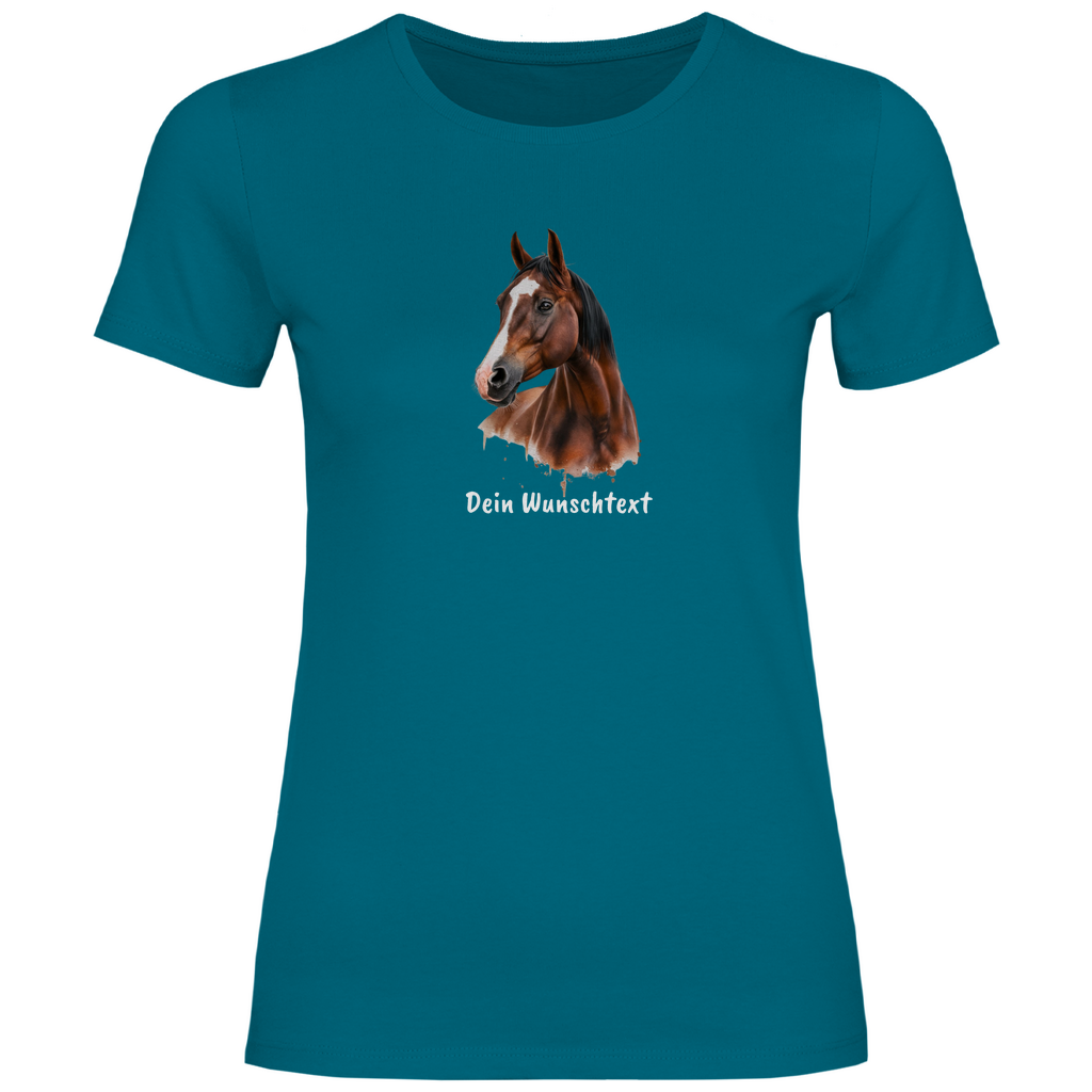 Lieblingspferd - T-Shirt für Damen- Dein Wunschtext